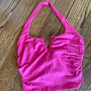 Pink Halter Top